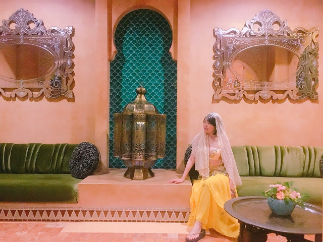 屏東墾丁。墾丁亞曼達會館。偽摩洛哥舞孃旋轉跳躍之旅