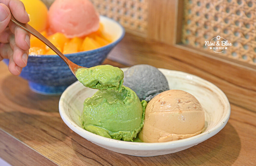 傳統復古冰店推薦,永興街天然水果綿綿冰3大球才60元