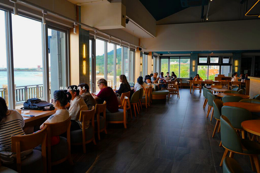 星巴克 福隆觀海門市,臨海第一排喝咖啡,無敵海景超愜意,新北