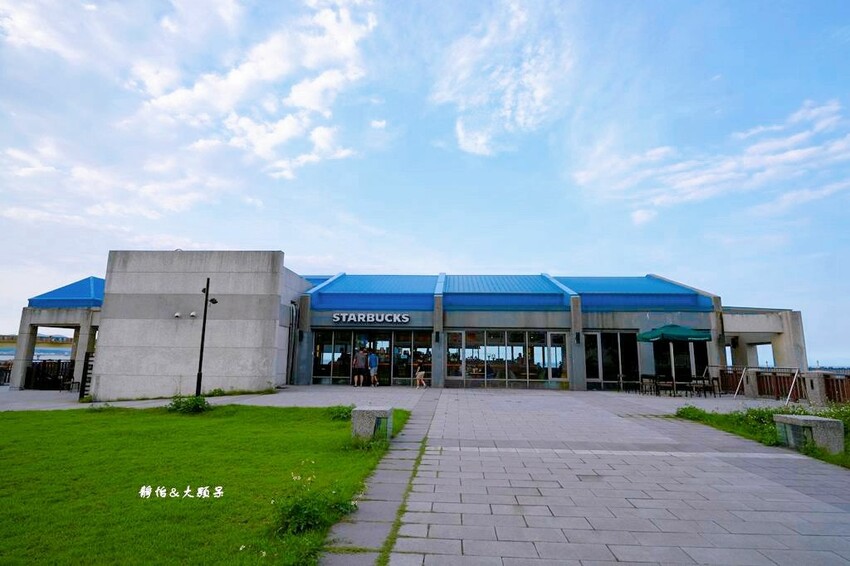 星巴克 福隆觀海門市,臨海第一排喝咖啡,無敵海景超愜意,新北