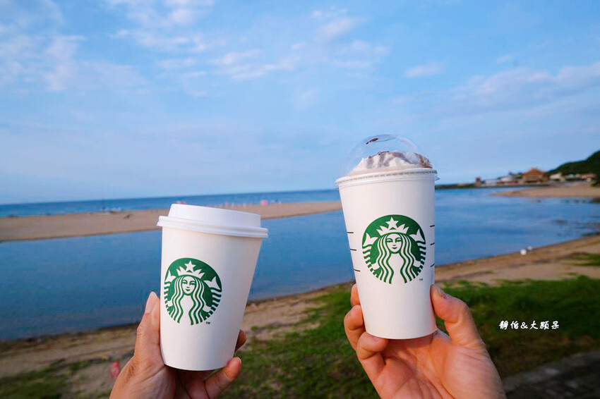 星巴克 福隆觀海門市,臨海第一排喝咖啡,無敵海景超愜意,新北