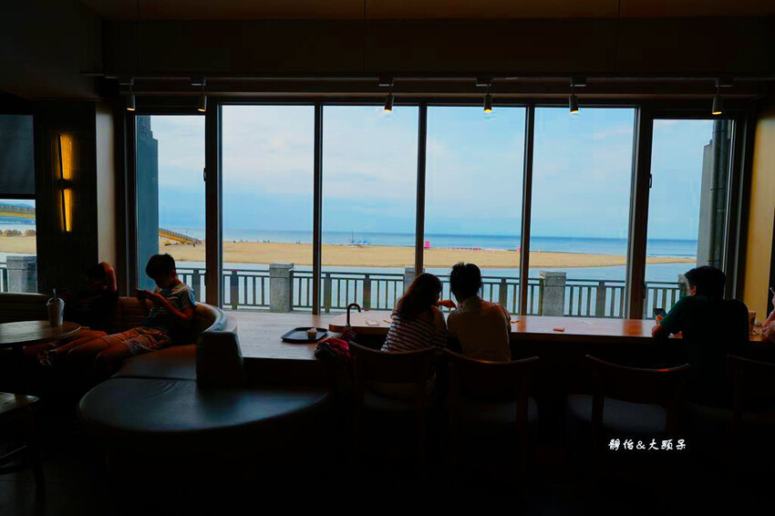 星巴克 福隆觀海門市,臨海第一排喝咖啡,無敵海景超愜意,新北