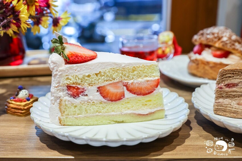 【南港下午茶】皮皮手作千層蛋糕，台北必吃草莓季甜點推薦