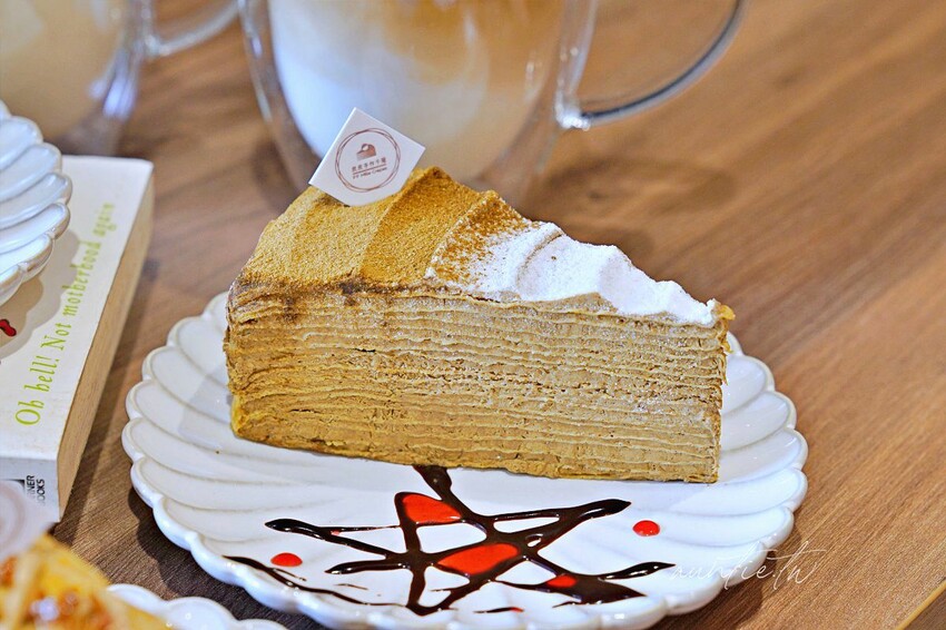 【台北】後山埤站｜皮皮手作千層，香濃伯爵、抹茶千層，台北千層蛋糕推薦