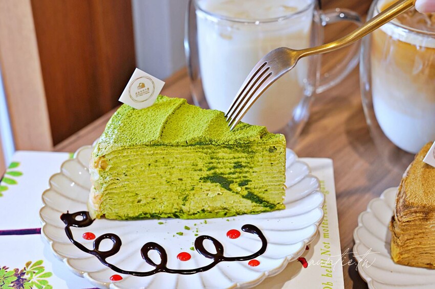 【台北】後山埤站｜皮皮手作千層，香濃伯爵、抹茶千層，台北千層蛋糕推薦