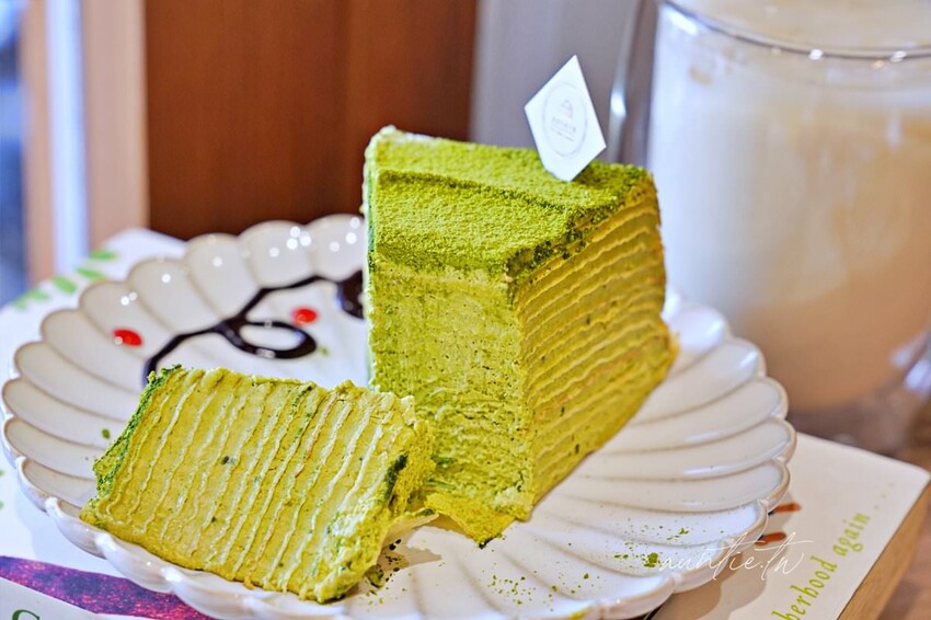 【台北】後山埤站｜皮皮手作千層，香濃伯爵、抹茶千層，台北千層蛋糕推薦