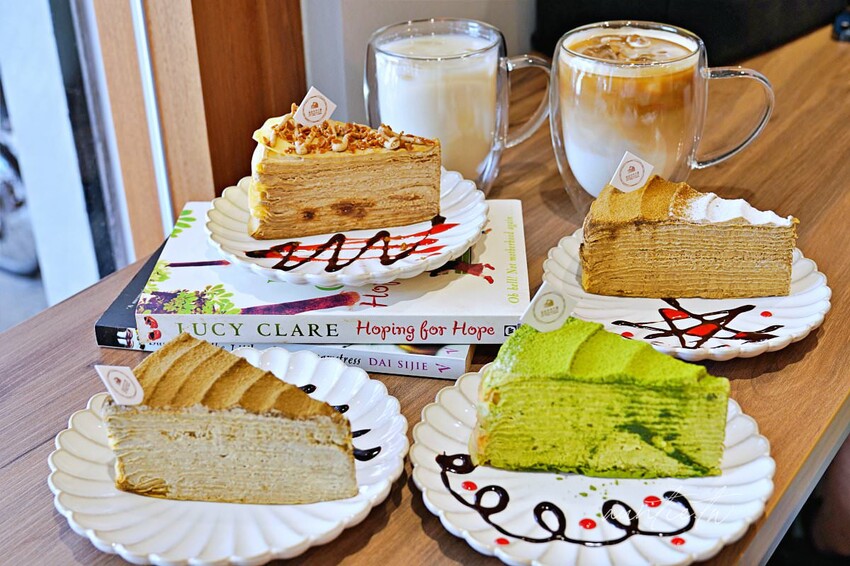 【台北】後山埤站｜皮皮手作千層，香濃伯爵、抹茶千層，台北千層蛋糕推薦