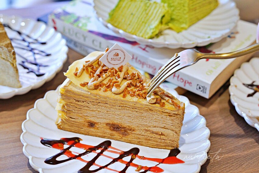 【台北】後山埤站｜皮皮手作千層，香濃伯爵、抹茶千層，台北千層蛋糕推薦