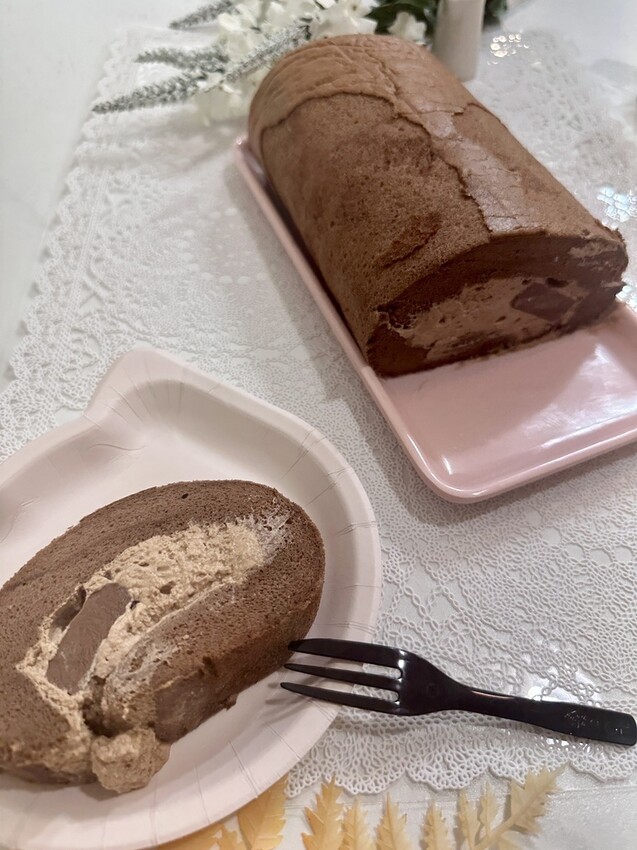 全台。宅配︱歐卡諾諾okarollroll美味的人氣宅配甜點︱台農57號地瓜巴斯克蛋糕&可可咖啡凍毛巾捲開箱