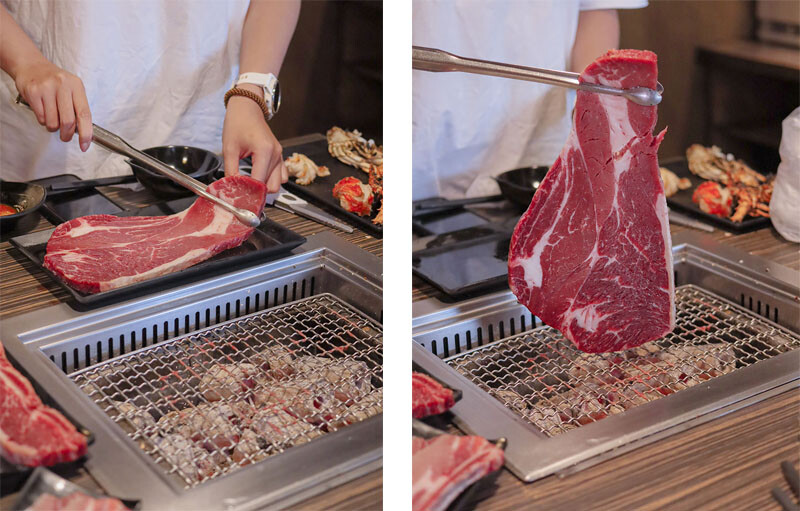 免飛日本!新竹也有80年代昭和感日式火烤兩吃炭烤吃到飽,比臉大、頂級加價$499龍蝦吃到飽