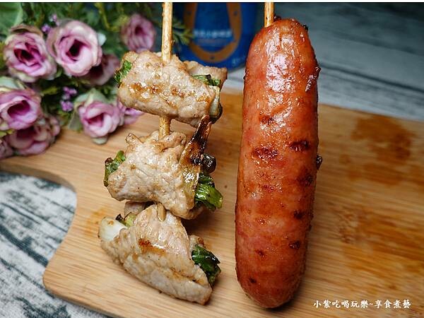豬肉捲、香腸-品串串燒.jpg