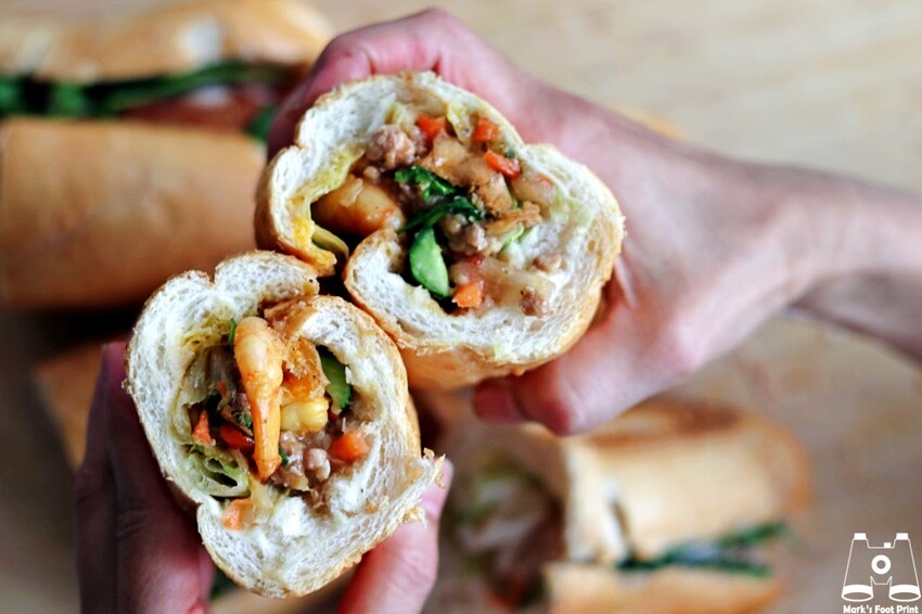 樂邦迷法越潛艇堡崇德店｜感受異國風味美食，來一趟美食饗宴之旅 - 馬克的足跡