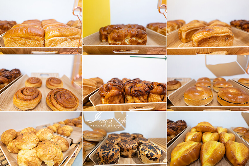 文青麵包店新開幕，現烤麵包一出爐就秒殺，挑戰最便宜的麵包，現烤麵包4個只要100元 @Irene's 食旅．時旅