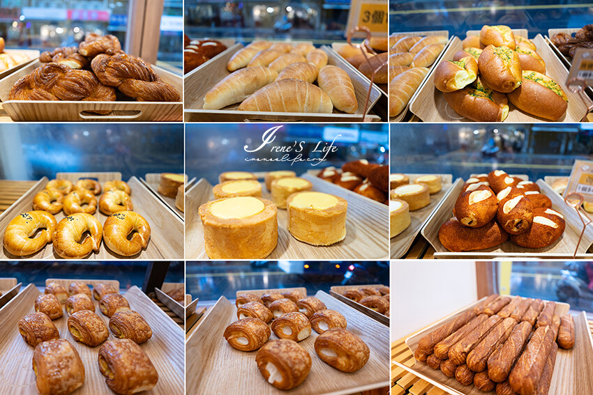 文青麵包店新開幕，現烤麵包一出爐就秒殺，挑戰最便宜的麵包，現烤麵包4個只要100元 @Irene's 食旅．時旅