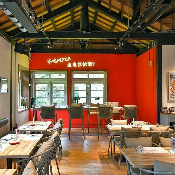 【台北士林】阿緹卡Pizza專賣店 Antica 58  | 美式建築庭園餐廳，羅馬式方形披薩，實驗室DIY冰咖啡，無限享用的氣泡水，經典義式甜點，2022菜單