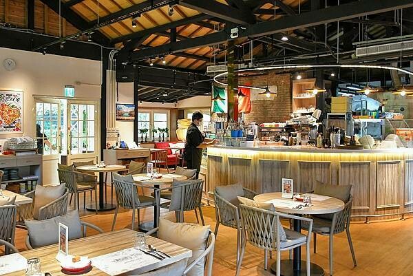 【台北士林】阿緹卡Pizza專賣店 Antica 58  | 美式建築庭園餐廳，羅馬式方形披薩，實驗室DIY冰咖啡，無限享用的氣泡水，經典義式甜點，2022菜單