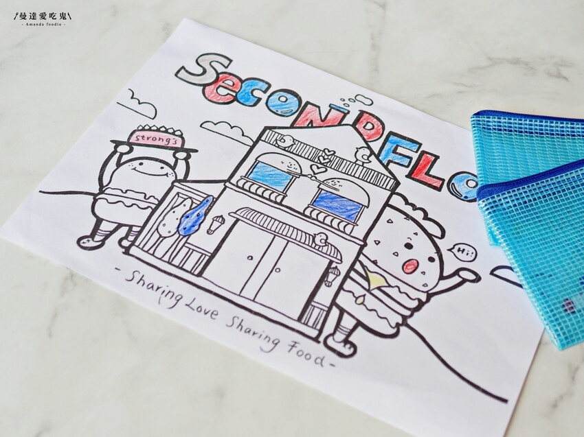 台南美食『Second Floor Cafe 貳樓餐廳台南店』人氣餐飲品牌府城插旗,特色口水雞班尼蛋、甜酸甘味飯吃起來!