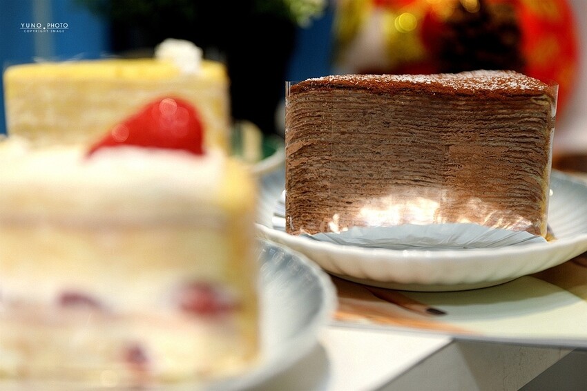 網友激推CP值超高！連不吃甜點都愛的30層手作千層蛋糕｜2度C倪菓NI GUO手作千層蛋糕(豐原廟東夜市)