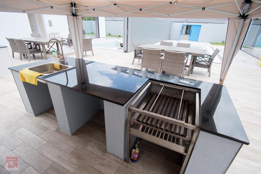 【臺南住宿】百坪獨棟villa民宿｜安平包棟住宿｜室外庭園泳池｜BBQ設施｜烹煮設備~~拾光旅宿世平二館 - 南人幫