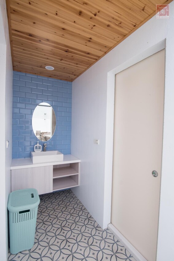 【臺南住宿】百坪獨棟villa民宿｜安平包棟住宿｜室外庭園泳池｜BBQ設施｜烹煮設備~~拾光旅宿世平二館 - 南人幫