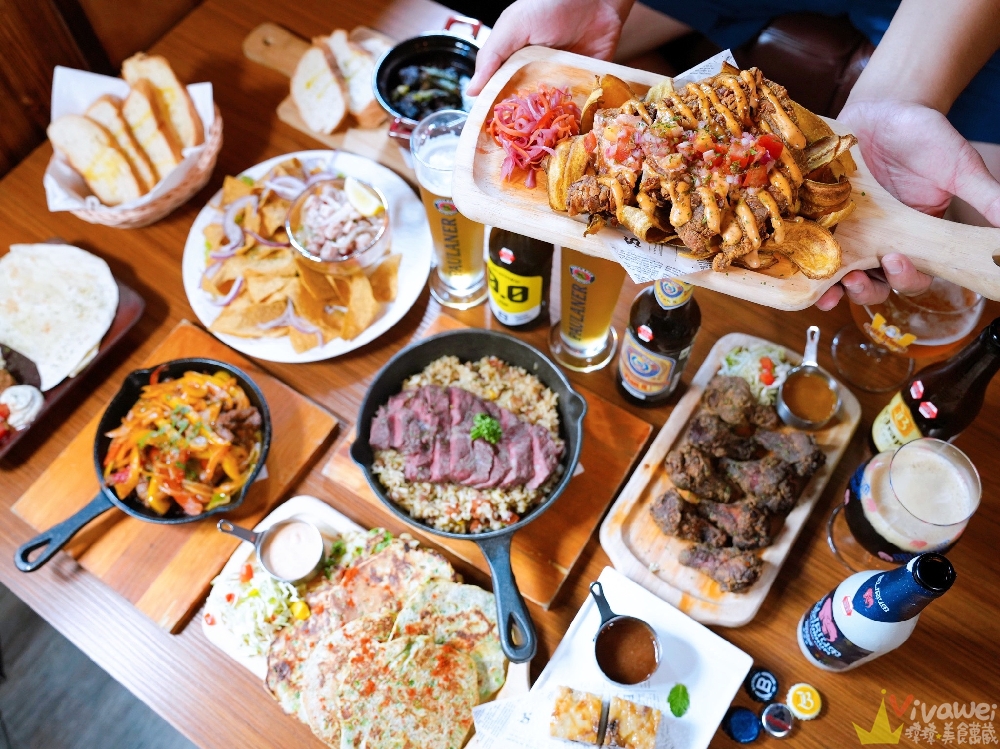 新竹竹北美食|『ABV加勒比海餐酒館-竹北旗艦店』多國特色異國料理&早午餐&超過300種世界精釀啤酒!小酌小聚首選!