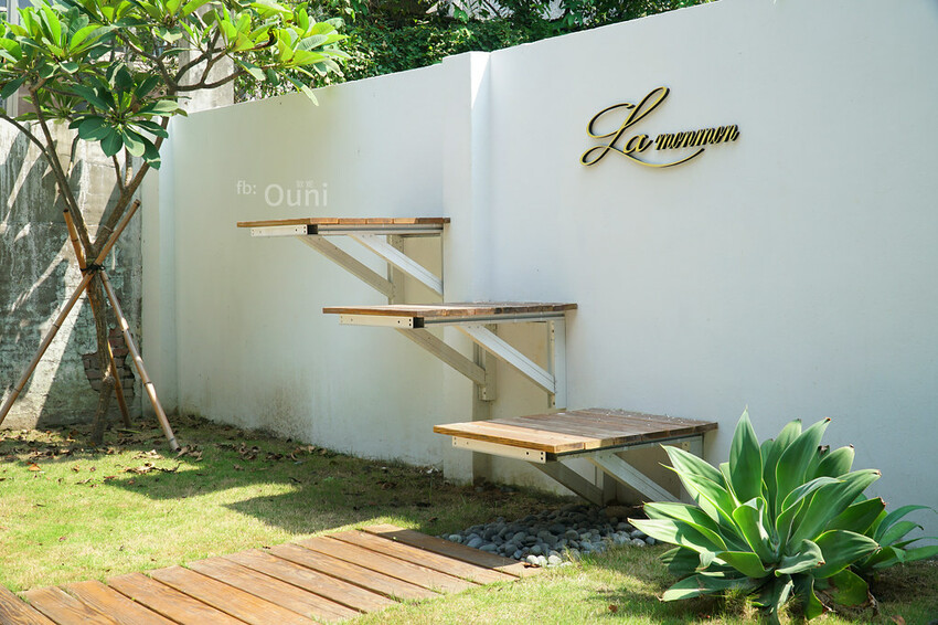 茉莫La monmon | 台中早午餐推薦。霧峰區浪漫植感點綴下，默默營造恬然愜意的用餐環境