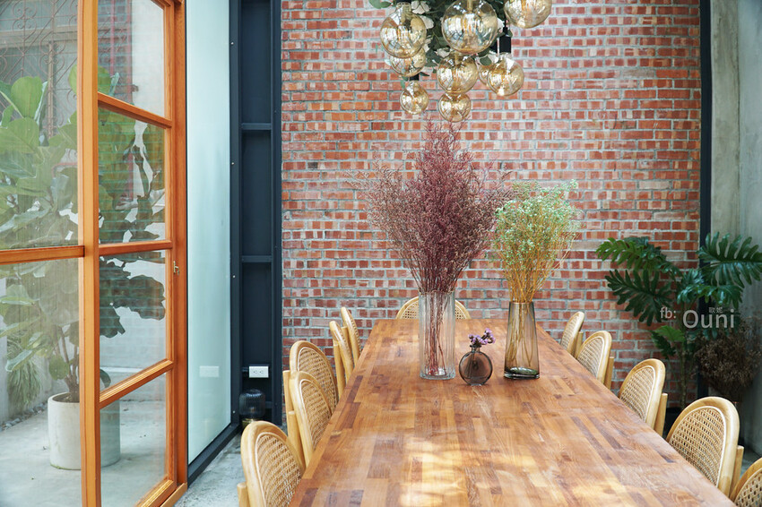 茉莫La monmon | 台中早午餐推薦。霧峰區浪漫植感點綴下，默默營造恬然愜意的用餐環境