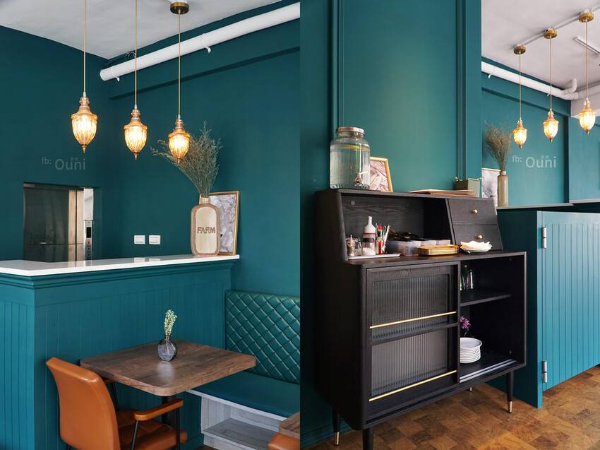 茉莫La monmon | 台中早午餐推薦。霧峰區浪漫植感點綴下，默默營造恬然愜意的用餐環境