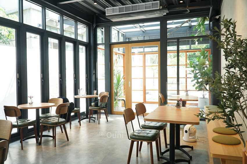 茉莫La monmon | 台中早午餐推薦。霧峰區浪漫植感點綴下，默默營造恬然愜意的用餐環境