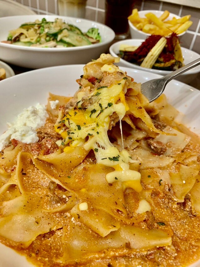 【台北】石牌美食｜創義麵 Creative Pasta 最美義大利麵店 在地食材+台義家常菜 期間限定炒千層麵太好吃了