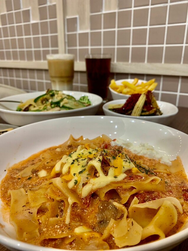 【台北】石牌美食｜創義麵 Creative Pasta 最美義大利麵店 在地食材+台義家常菜 期間限定炒千層麵太好吃了