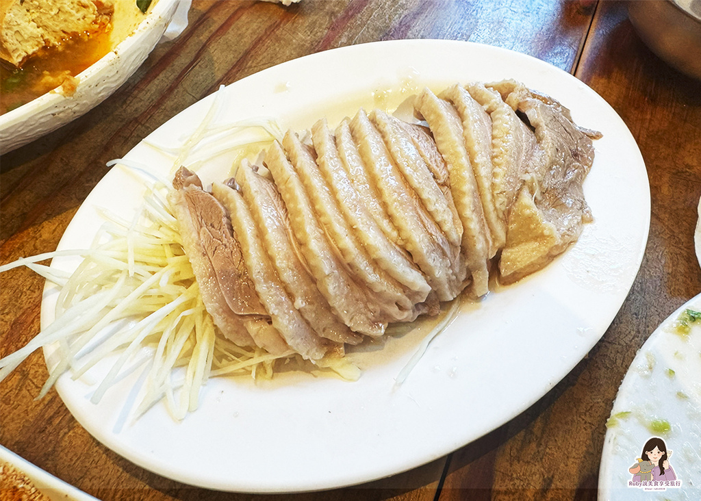 【土城美食】米其林必比登推薦-阿城鵝肉 土城總店，鵝肉鮮甜，