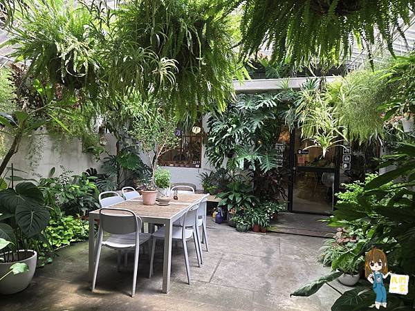 桃園咖啡廳推薦！桃園老宅福森院子迷你植物園必拍，藝文特區早午餐秘境。