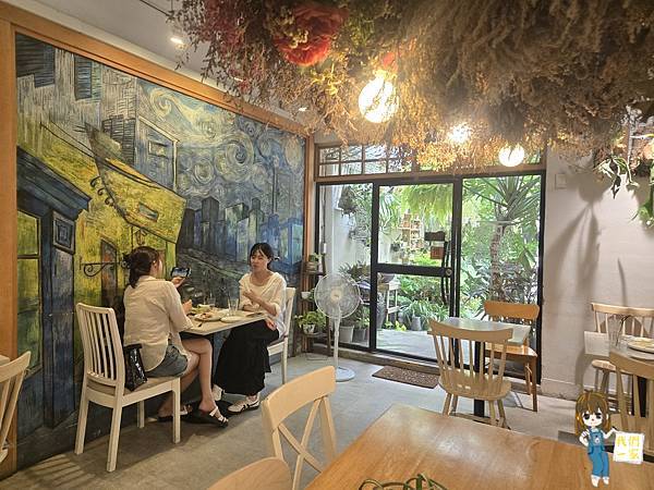 桃園咖啡廳推薦！桃園老宅福森院子迷你植物園必拍，藝文特區早午餐秘境。