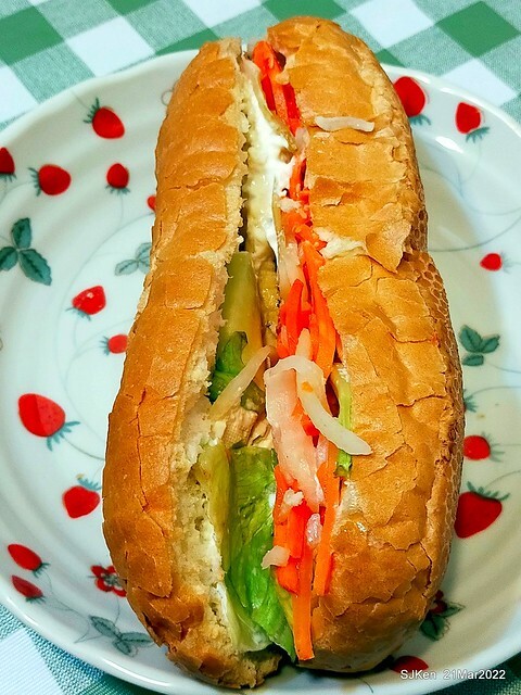 「Le Banh Mi 樂粄米」敦敦北店(Vietnam & French  mix-style sandwich), March 21, Taipei, Taiwan, SJKen, 2022