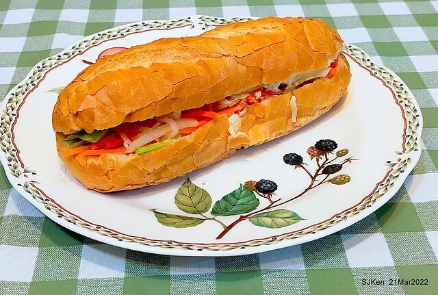 「Le Banh Mi 樂粄米」敦敦北店(Vietnam & French  mix-style sandwich), March 21, Taipei, Taiwan, SJKen, 2022