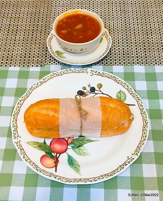 「Le Banh Mi 樂粄米」敦敦北店(Vietnam & French  mix-style sandwich), March 21, Taipei, Taiwan, SJKen, 2022