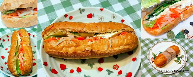 「Le Banh Mi 樂粄米」敦敦北店(Vietnam & French  mix-style sandwich), March 21, Taipei, Taiwan, SJKen, 2022