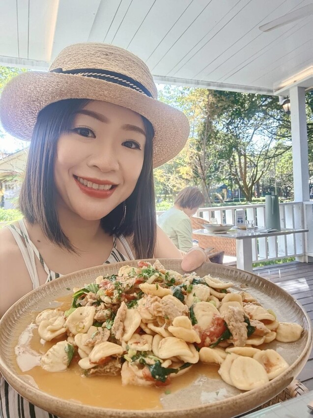 377445.jpg - 【台北.士林】陽明山蔬食餐廳推薦。快樂鳥蔬食餐廳。寵物友善可落地不能坐椅子。開心果棉花糖比薩