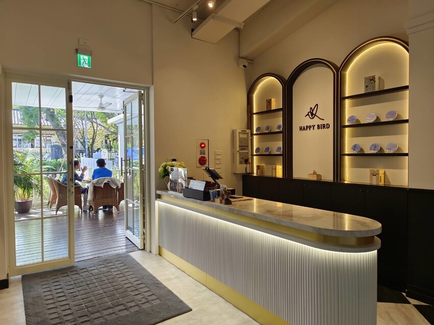 377074.jpg - 【台北.士林】陽明山蔬食餐廳推薦。快樂鳥蔬食餐廳。寵物友善可落地不能坐椅子。開心果棉花糖比薩