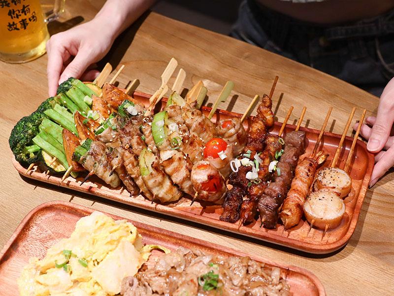 新竹台式居酒屋,邊境串燒湖口,美味串燒、包廂歡唱超滿足