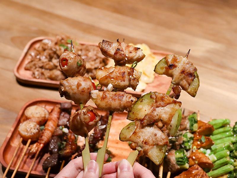 新竹台式居酒屋,邊境串燒湖口,美味串燒、包廂歡唱超滿足