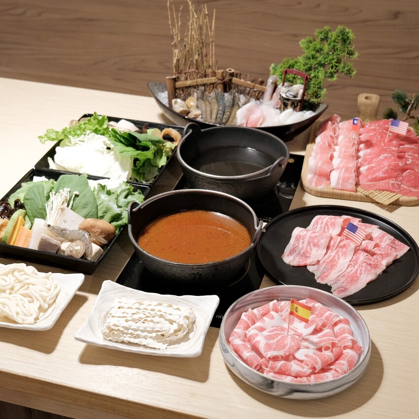 【民生社區火鍋推薦】參木鍋物～飲料、茶凍、明治冰淇淋、自助吧吃到飽！湯頭肉質超美味、松山必吃美食！