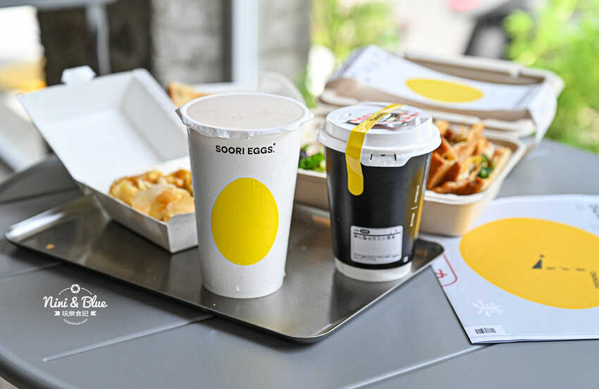 SOORI EGGS 酥力蛋餅 | 台中西屯酥皮蛋餅、肉蛋吐司，台灣傳統美食也能變成時髦早餐咖啡館 @Nini and Blue  玩樂食記