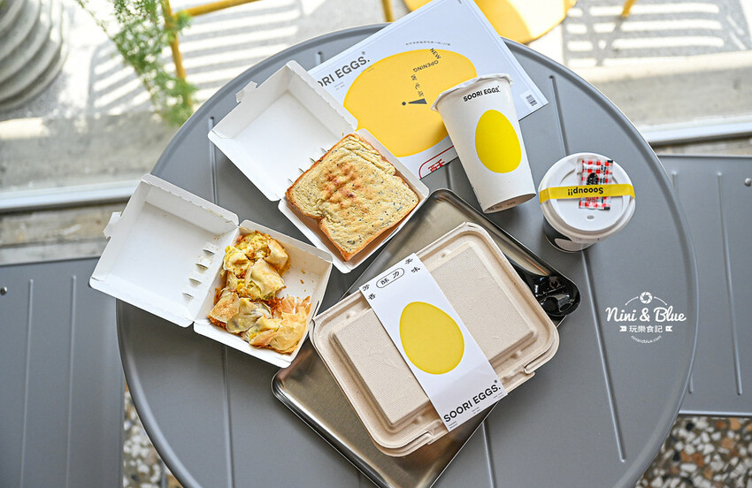 SOORI EGGS 酥力蛋餅 | 台中西屯酥皮蛋餅、肉蛋吐司，台灣傳統美食也能變成時髦早餐咖啡館 @Nini and Blue  玩樂食記