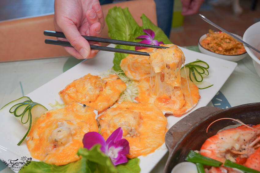 屏東美食|屏東景點《黃金蝦無毒泰國蝦餐廳》吃泰國蝦料理~免費玩旋轉木馬、小火車,親子友善餐廳 @緹雅瑪 美食旅遊趣
