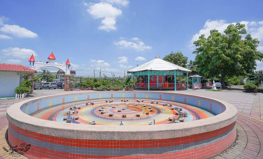 屏東美食|屏東景點《黃金蝦無毒泰國蝦餐廳》吃泰國蝦料理~免費玩旋轉木馬、小火車,親子友善餐廳 @緹雅瑪 美食旅遊趣