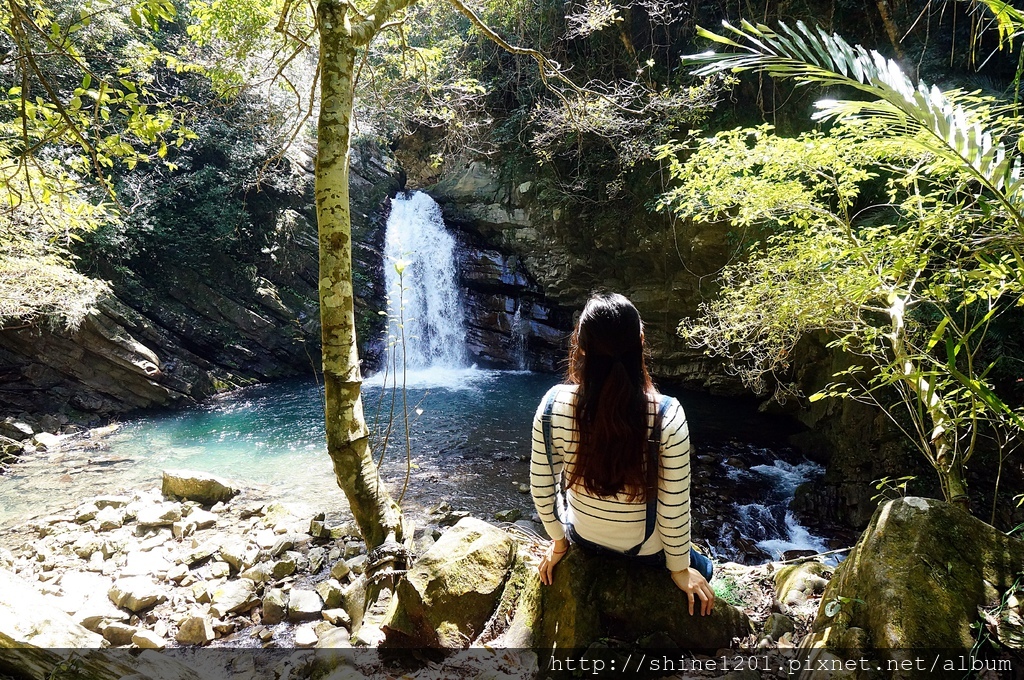 桃園復興鄉景點-鐵木瀑布