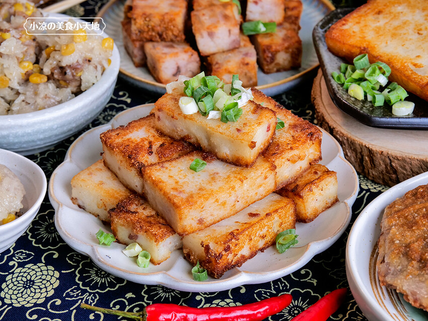 台中李記珍愛美食 | 古早味手作蘿蔔糕，純米漿製作，回購率超高的國民小吃。滷鴨翅、油雞、珍珠丸也很推呦。