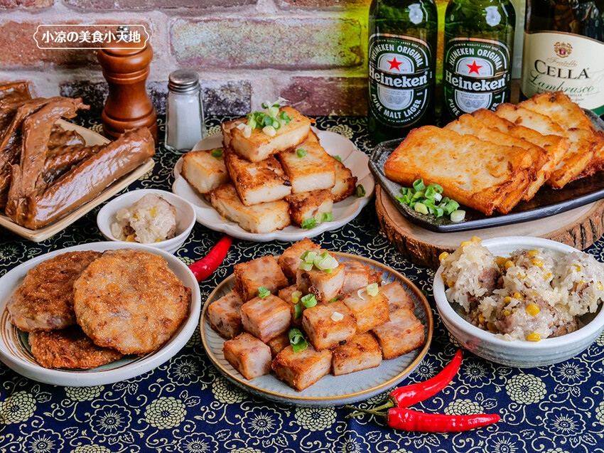 台中李記珍愛美食 | 古早味手作蘿蔔糕，純米漿製作，回購率超高的國民小吃。滷鴨翅、油雞、珍珠丸也很推呦。